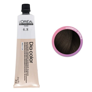 L'OREAL - DIA COLOR_Dia Color 6.8 Dark Blonde Mocha_Cosmetic World